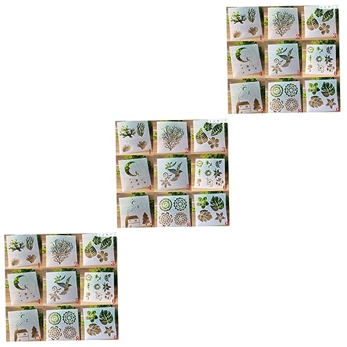 Tofficu 3 Sätze Durchbrochene Malvorlage Ästhetisch Blumenschablone Malen Selbst Bemalte Schablonen Blätter Schablonen Wiederverwendbare Schablonen Diy Malvorlage Weiß 10 Stück * 3 Tofficu 3 Sätze Durchbrochene Malvorlage Ästhetisch Blumenschablone Malen Selbst Bemalte Schablonen Blätter Schablonen Wiederverwendbare Schablonen Diy Malvorlage Weiß 10 Stück * 3 von Tofficu