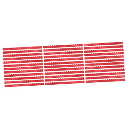 Tofficu 3 Sätze Fliesen Mit Gewelltem Rand Klein Klassenzimmergrenzen Pinnwand Trimmen Dekoration Dekorativer Randaufkleber Rahmen Für Pinnwand Planke Pvc Weichmagnetisch Rot 12 Stück * 3 Tofficu 3 Sätze Fliesen Mit Gewelltem Rand Klein Klassenzimmergrenzen Pinnwand Trimmen Dekoration Dekorativer Randaufkleber Rahmen Für Pinnwand Planke Pvc Weichmagnetisch Rot 12 Stück * 3 von Tofficu