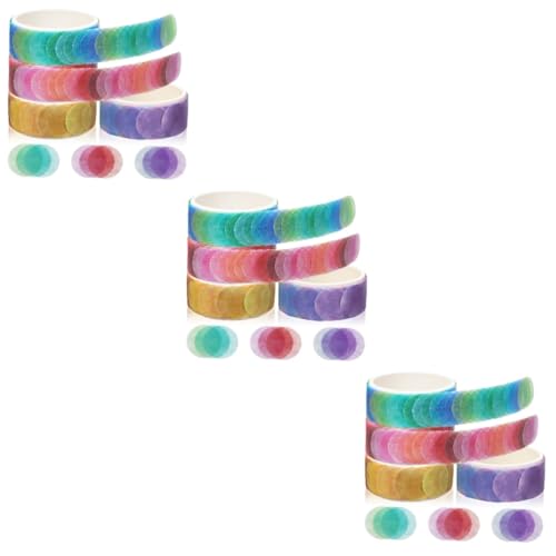 Tofficu 3 Sätze Fruchtzuckerbonbonaufkleber Sammelalbum Liefert Scrapbooking -vorräte Zeitschriftenzubehör Washi Tape Zum Verpacken Von Geschenken Papier 4 Rollen * 3 Tofficu 3 Sätze Fruchtzuckerbonbonaufkleber Sammelalbum Liefert Scrapbooking -vorräte Zeitschriftenzubehör Washi Tape Zum Verpacken Von Geschenken Papier 4 Rollen * 3 von Tofficu