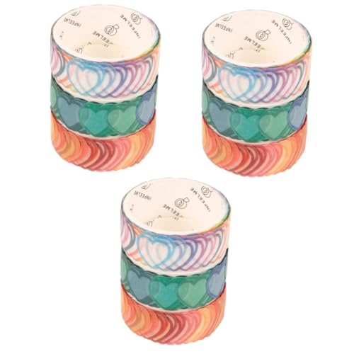 Tofficu 3 Sätze Geständnisdichterkassade Notizbuch Band Sammelalbum Schrott Klebrig Selbstklebend Für Washi Tape Zum Aufzeichnen Scrapbook-washi-tape Washi -bänder Papier 3 Rollen * 3 Tofficu 3 Sätze Geständnisdichterkassade Notizbuch Band Sammelalbum Schrott Klebrig Selbstklebend Für Washi Tape Zum Aufzeichnen Scrapbook-washi-tape Washi -bänder Papier 3 Rollen * 3 von Tofficu