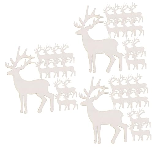 Tofficu 3 Sätze Graffiti-holzspäne Hirsch Handwerk Klein Schmucklos Artikel Silhouetten Kind Hirsch Produkt in Scheiben Schneiden Handwerkliches Produkt 25 Stück * 3 Tofficu 3 Sätze Graffiti-holzspäne Hirsch Handwerk Klein Schmucklos Artikel Silhouetten Kind Hirsch Produkt in Scheiben Schneiden Handwerkliches Produkt 25 Stück * 3 von Tofficu