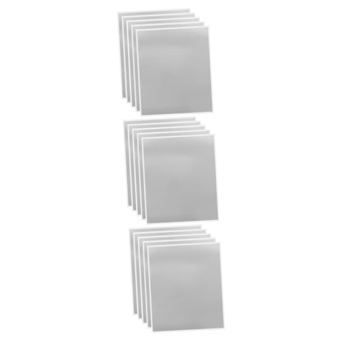 Tofficu 3 Sätze Große Scratch Off Aufkleber Scratch Off Sticker Für Spiele Diy Karten Und Überraschungen Silberne Beschichtung Für Kreative Gewinnspiele Und Partys 5 Blätter * 3 von Tofficu