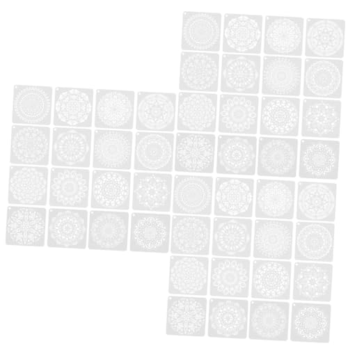 Tofficu 3 Sätze Haustier Malvorlage Graffiti Mandala Hohlkopiertafel Wandmalerei Dekoration DIY Hohlvorlage Komplettset Junior Schablonen Geometrisch Kunststoff 16 Blätter * 3 Tofficu 3 Sätze Haustier Malvorlage Graffiti Mandala Hohlkopiertafel Wandmalerei Dekoration DIY Hohlvorlage Komplettset Junior Schablonen Geometrisch Kunststoff 16 Blätter * 3 von Tofficu