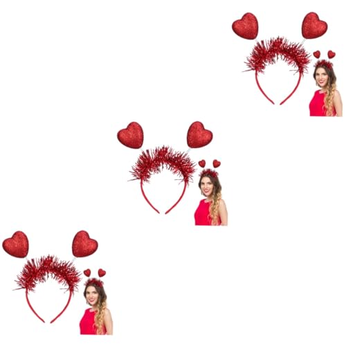 Tofficu 3 Sätze Herzförmiges Stirnband Zum Valentinstag Liebesförmiges Band Herzbrille Herzkrone Runde Herz Herz Stirnband Herz Glitzer Stirnbänder Für 2 Stücke * 3 Tofficu 3 Sätze Herzförmiges Stirnband Zum Valentinstag Liebesförmiges Band Herzbrille Herzkrone Runde Herz Herz Stirnband Herz Glitzer Stirnbänder Für 2 Stücke * 3 von Tofficu