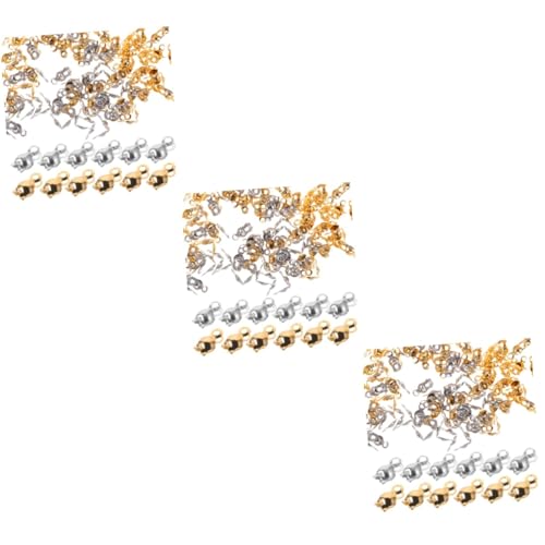 Tofficu 3 Sätze Kettenverschluss Schließungen Knotenabdeckungen Klein Schmuck Herstellen Armbandverschluss Schmuck Endschnalle Schnalle Am Ende Des Armbands Rostfreier Stahl 200 Stück * 3 Tofficu 3 Sätze Kettenverschluss Schließungen Knotenabdeckungen Klein Schmuck Herstellen Armbandverschluss Schmuck Endschnalle Schnalle Am Ende Des Armbands Rostfreier Stahl 200 Stück * 3 von Tofficu