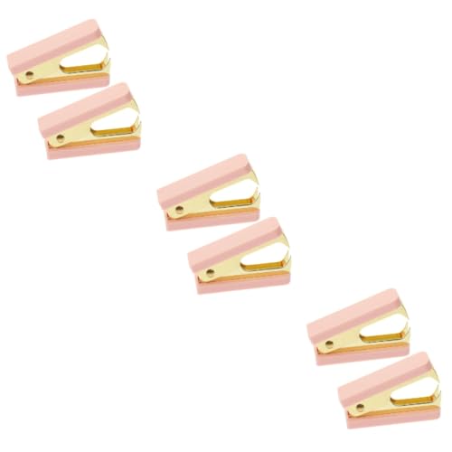 Tofficu 3 Sätze Klammer Mini Nachfüllung Tacker Ziehen Um Strähne Beliebtes Werkzeug Für Den Bürobedarf Bürozubehör Werkzeug Zum Abziehen Von Nägeln Nagelentferner Metall Rosa 2 Stücke * 3 Tofficu 3 Sätze Klammer Mini Nachfüllung Tacker Ziehen Um Strähne Beliebtes Werkzeug Für Den Bürobedarf Bürozubehör Werkzeug Zum Abziehen Von Nägeln Nagelentferner Metall Rosa 2 Stücke * 3 von Tofficu