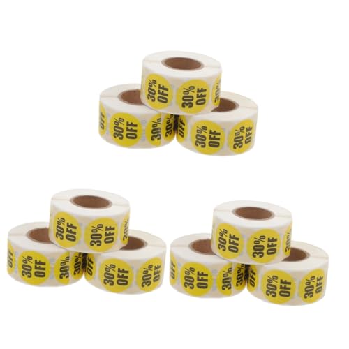 Tofficu 3 Sätze Logo-aufkleber Einzelhandelsetiketten Klebrig Farbige Etiketten Aufkleber Für Zeichen Supermarktaufkleber Farbige Aufkleber Etiketten Abkratzen Yellow 3 Rollen * 3 Tofficu 3 Sätze Logo-aufkleber Einzelhandelsetiketten Klebrig Farbige Etiketten Aufkleber Für Zeichen Supermarktaufkleber Farbige Aufkleber Etiketten Abkratzen Yellow 3 Rollen * 3 von Tofficu