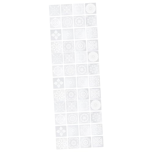 Tofficu 3 Sätze Mandala-zeichnungsvorlagen Basteln Malvorlagen Mandala-schablonen Schablonen Zum Malen Vorlagen Zum Malen Von Mandalas Vorlagen Zum Zeichnen Von Blumen 16 Stück * 3 von Tofficu