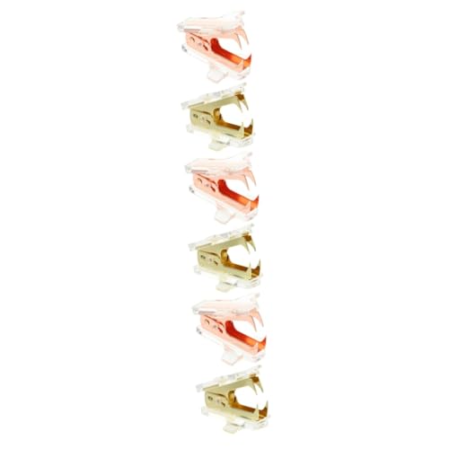 Tofficu 3 Sätze Mini Heftklammern Entferner Ergonomisches Design Tragbares Werkzeug Für Bürobedarf Mühelosen Entfernen Von Heftklammern Platzsparend Und Effizient Roségold 2 Stücke * 3 von Tofficu