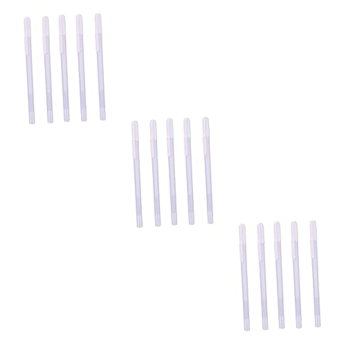 Tofficu 3 Sätze Neutrale Stift Hervorheben Kugelschreiber Ballpoint Pen Gelschreiber Zum Schreiben Gel-tintenstift Weißer Strichzeichnungsstift Metallmarkierungsstifte Plastik 5 Stücke * 3 von Tofficu