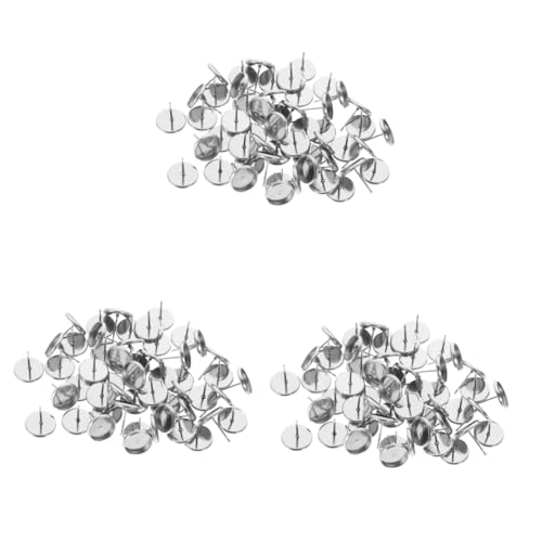 Tofficu 3 Sätze Ohrstecker Untersetzer Flache Runde Ohrstecker Basis Diy Schmuckzubehör Für Projekte Leicht Und Langlebig Für Verschiedene Anlässe 50 Stück * 3 Tofficu 3 Sätze Ohrstecker Untersetzer Flache Runde Ohrstecker Basis Diy Schmuckzubehör Für Projekte Leicht Und Langlebig Für Verschiedene Anlässe 50 Stück * 3 von Tofficu
