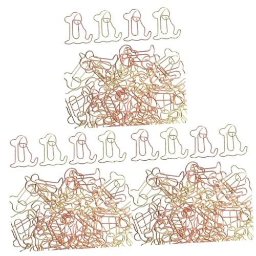 Tofficu 3 Sätze Papierclips Praktische Dekorative Büroklammern Für Dokumente Notizen Und Lesezeichen Für Büro Und Schule 50 Stück * 3 Tofficu 3 Sätze Papierclips Praktische Dekorative Büroklammern Für Dokumente Notizen Und Lesezeichen Für Büro Und Schule 50 Stück * 3 von Tofficu