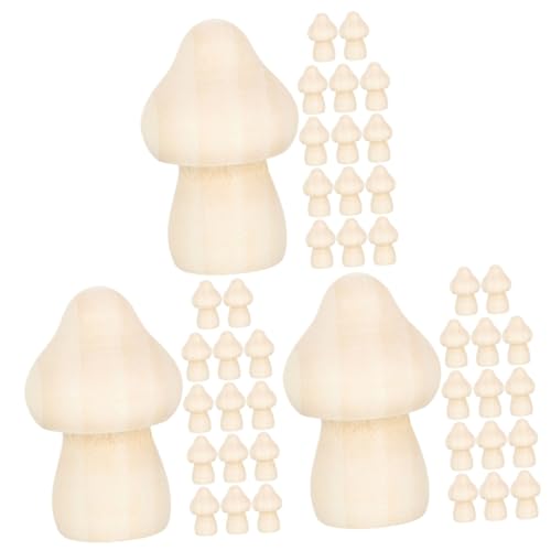 Tofficu 3 Sätze Pilz-ornament Aus Holz Szene Dekoration Schlafzimmer Mit Pilzdekor Pilze Zubehör Holzhandwerk Unvollendet Unfertiger Pilz Mini-pilz-ornamente Hölzern Khaki 15 Stück * 3 Tofficu 3 Sätze Pilz-ornament Aus Holz Szene Dekoration Schlafzimmer Mit Pilzdekor Pilze Zubehör Holzhandwerk Unvollendet Unfertiger Pilz Mini-pilz-ornamente Hölzern Khaki 15 Stück * 3 von Tofficu