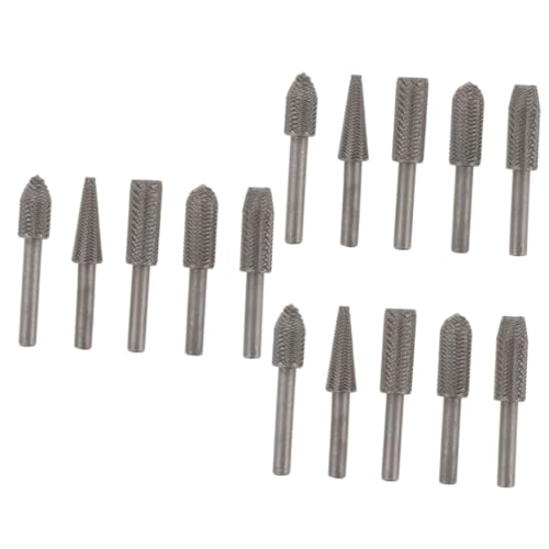 Tofficu 3 Sätze Rotierendes Stahlfeilenset Gravierbits Feilenschnitzbits Holzbearbeitungswerkzeuge Feilen Rotationswerkzeugbits Holzbearbeitungsschnitzwerkzeug 5 Stücke * 3 Tofficu 3 Sätze Rotierendes Stahlfeilenset Gravierbits Feilenschnitzbits Holzbearbeitungswerkzeuge Feilen Rotationswerkzeugbits Holzbearbeitungsschnitzwerkzeug 5 Stücke * 3 von Tofficu