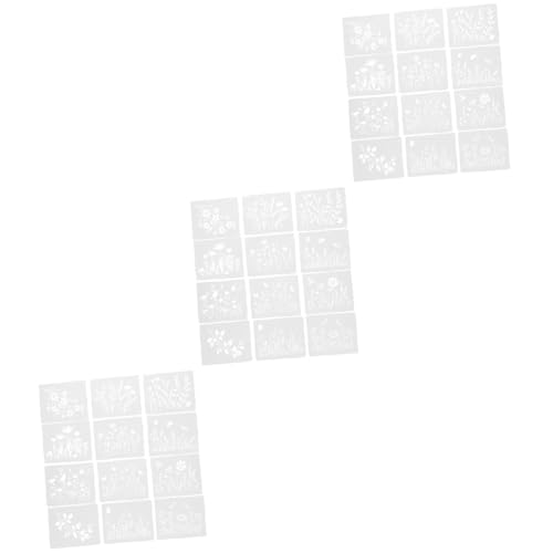 Tofficu 3 Sätze Schablonen Teiliges Diy Malvorlagen Wiederverwendbarem Pet Material für Wandgestaltung und Bastelarbeiten für Erwachsene Tofficu 3 Sätze Schablonen Teiliges Diy Malvorlagen Wiederverwendbarem Pet Material für Wandgestaltung und Bastelarbeiten für Erwachsene von Tofficu