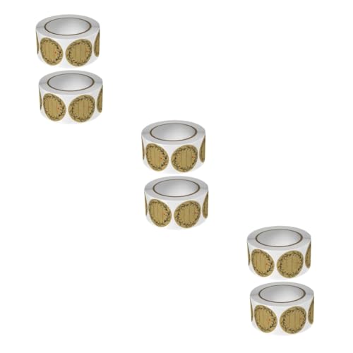 Tofficu 3 Sätze Selbstklebendes Etikett Verpackungsaufkleber Etiketten Abziehbilder Name Geschenkverpackung Kraftpapier Aufkleber Für Geschäftssiegel Geschenkaufkleber Khaki 2 Rollen * 3 Tofficu 3 Sätze Selbstklebendes Etikett Verpackungsaufkleber Etiketten Abziehbilder Name Geschenkverpackung Kraftpapier Aufkleber Für Geschäftssiegel Geschenkaufkleber Khaki 2 Rollen * 3 von Tofficu