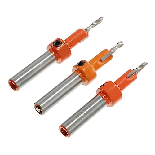 Tofficu 3 Sätze Senkbohrer Bohren Versenken Granit Loch Fase Gegenversinken Holzbearbeitung Kernbohrer Anfasfräser Lochbohrer Holzkorkbohrer Hochgeschwindigkeitsstahl Orange 3 Stück * 3 Tofficu 3 Sätze Senkbohrer Bohren Versenken Granit Loch Fase Gegenversinken Holzbearbeitung Kernbohrer Anfasfräser Lochbohrer Holzkorkbohrer Hochgeschwindigkeitsstahl Orange 3 Stück * 3 von Tofficu