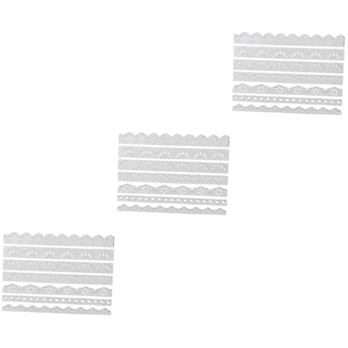 Tofficu 3 Sätze Spitze Sterben Bastelmesser Schneiden Stanzungen Stanzteile Für Die Kartenherstellung Diy-schablone Aus Kohlenstoffstahl Stanzformen Für Papierhandwerk Silver 7 Stück * 3 von Tofficu
