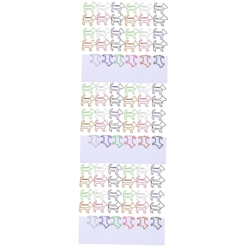 Tofficu 3 Sätze Süße Hund Büroklammern Praktische Dekorative Clips Tierform Für Schule Und Büro Für Lesezeichen Notizen Und Dokumente Für Hundeliebhaber Und Kreative 60 Stück * 3 von Tofficu