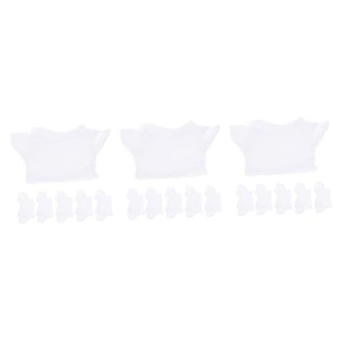Tofficu 3 Sätze Teiliges Bären T Shirt Für Puppen Weiche Baumwollkleidung Für Große Plüschtiere Zartes Puppenkostüm Für Kreative Spielmomente 6 Stück * 3 Tofficu 3 Sätze Teiliges Bären T Shirt Für Puppen Weiche Baumwollkleidung Für Große Plüschtiere Zartes Puppenkostüm Für Kreative Spielmomente 6 Stück * 3 von Tofficu