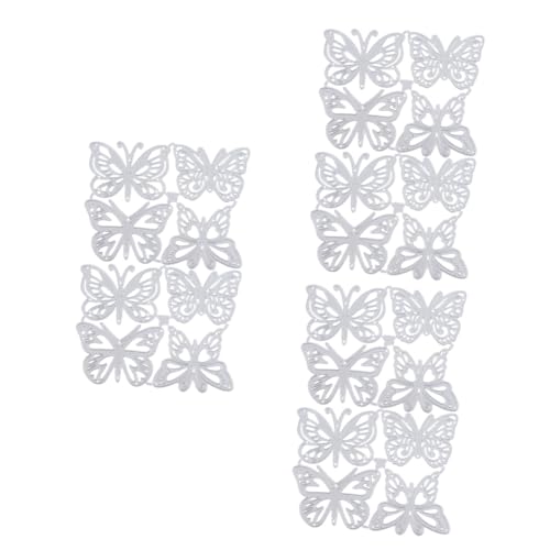 Tofficu 3 Sätze Teiliges Butterflies Stanzformen Carbonstahl Für Diy Bastelarbeiten Für Scrapbooking Fotoalben Und Einladungskarten Dekoration 8 Stück * 3 Tofficu 3 Sätze Teiliges Butterflies Stanzformen Carbonstahl Für Diy Bastelarbeiten Für Scrapbooking Fotoalben Und Einladungskarten Dekoration 8 Stück * 3 von Tofficu