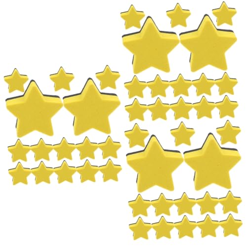 Tofficu 3 Sätze Teiliges Magnetische Whiteboard Radierer Wiederverwendbare Eva Radierer Für Klassenzimmer Abwaschbare Tafelwischer Bunten Für Büro Und Schule 15 Stücke * 3 von Tofficu