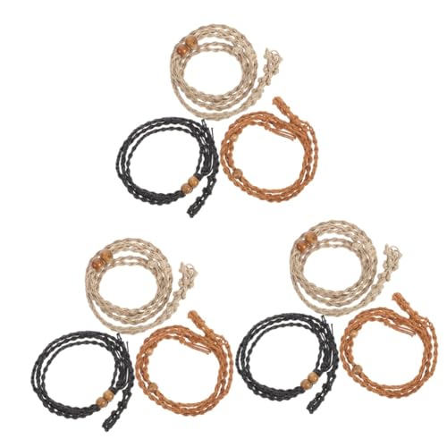 Tofficu 3 Sätze Teiliges Verstellbare Retro Netz Halskette Für Kristallanhänger Langlebige Und Leichte Schnur Für Steinhalter Für Diy Schmuckgestaltung 3 Stücke * 3 von Tofficu