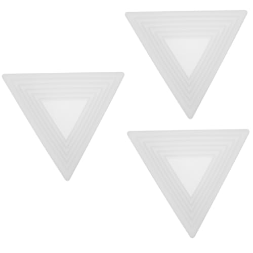 Tofficu 3 Stck. Silikonform für Diy Tabletts Dreieckige Gießform mit Treppen Design für Projekte mit Epoxidharz Einfache Handhabung und Gestaltungsmöglichkeiten Tofficu 3 Stck. Silikonform für Diy Tabletts Dreieckige Gießform mit Treppen Design für Projekte mit Epoxidharz Einfache Handhabung und Gestaltungsmöglichkeiten von Tofficu