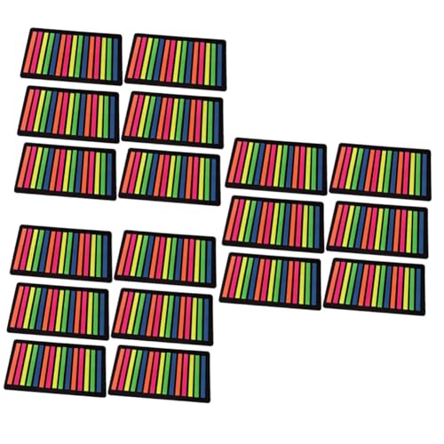 Tofficu 3 Stück 6 Fluoreszierende Haftnotizen transparent Highlighter-Tape Markierungen Hervorhebungsstreifen für Bücher ästhetisch Zubehör markieren Haushaltssatzmarker das Haustier Tofficu 3 Stück 6 Fluoreszierende Haftnotizen transparent Highlighter-Tape Markierungen Hervorhebungsstreifen für Bücher ästhetisch Zubehör markieren Haushaltssatzmarker das Haustier von Tofficu