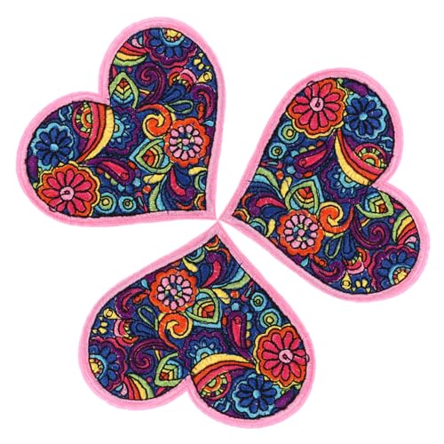 Tofficu 3 Stück Bestickte Bügelpatches Dekorative Applikationen Blumenmotive Leicht Anzubringen für Kleidung Rucksäcke und DIY Reparaturen Kompakt und Langlebig Tofficu 3 Stück Bestickte Bügelpatches Dekorative Applikationen Blumenmotive Leicht Anzubringen für Kleidung Rucksäcke und DIY Reparaturen Kompakt und Langlebig von Tofficu