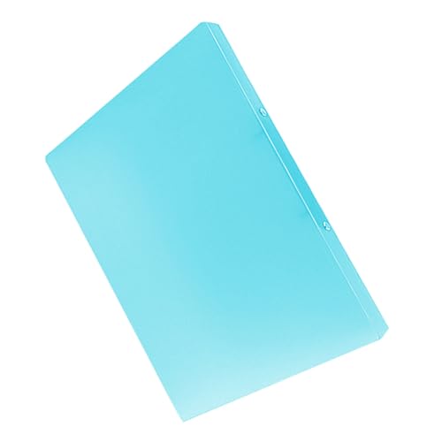 Tofficu 3 Stück Dokumentenordner Teilig Transparent Blau Multifunktionaler Ringordner mit Edelstahl Clip Elastisch Stehend Bruchsicher für Schüler Lehrer Büro Organisation Tofficu 3 Stück Dokumentenordner Teilig Transparent Blau Multifunktionaler Ringordner mit Edelstahl Clip Elastisch Stehend Bruchsicher für Schüler Lehrer Büro Organisation von Tofficu