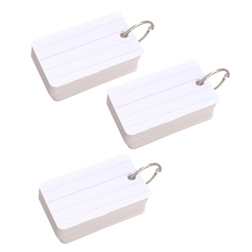 Tofficu 3 Stück Doppelseitige Linierte Englisch Vokabelkarten Handliches Memo Notizblock Praktische Schreibkarten für Schüler und Büro Hochwertige Papierqualität Einfach zu Transportieren Tofficu 3 Stück Doppelseitige Linierte Englisch Vokabelkarten Handliches Memo Notizblock Praktische Schreibkarten für Schüler und Büro Hochwertige Papierqualität Einfach zu Transportieren von Tofficu