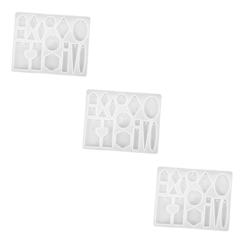 Tofficu 3 Stück Herzform Silikonform für Schmuck Diy Epoxidharz Gießform für Anhänger und Ohrringe Wiederverwendbare Bastel Form für Schmuckherstellung für Diy Projekte Tofficu 3 Stück Herzform Silikonform für Schmuck Diy Epoxidharz Gießform für Anhänger und Ohrringe Wiederverwendbare Bastel Form für Schmuckherstellung für Diy Projekte von Tofficu