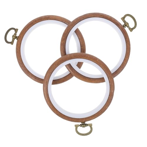 Tofficu 3 Stück Kreuzstich Ring für Diy Stickprojekte für Anfänger und Bastelenthusiasten von Tofficu
