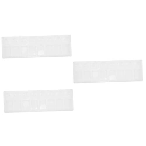 Tofficu 3 Stück Kunstmalerei Zubehör Rechteckige Aquarellpalette für Effizientes Fächer für Künstler Studenten und Hobbyisten Aquarell und Acrylfarben Tofficu 3 Stück Kunstmalerei Zubehör Rechteckige Aquarellpalette für Effizientes Fächer für Künstler Studenten und Hobbyisten Aquarell und Acrylfarben von Tofficu