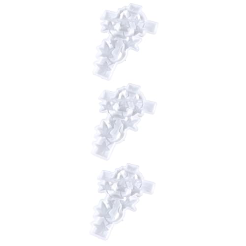 Tofficu 3 Stück Silikonform Herstellung Zementform Würfelform Gießform für Anhänger Rosenschimmel Kerzenformen Formen für Kreuzanhänger aus Silikon Kreuz-Anhänger-Charme-Form Kieselgel Tofficu 3 Stück Silikonform Herstellung Zementform Würfelform Gießform für Anhänger Rosenschimmel Kerzenformen Formen für Kreuzanhänger aus Silikon Kreuz-Anhänger-Charme-Form Kieselgel von Tofficu