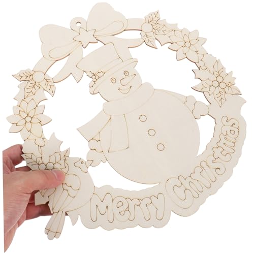 Tofficu 3 Stück Teiliges Bemalbarer Schneemann-holzanhänger aus Natürlichem Holz mit Aufhängeschnur Blanko Diy-weihnachtskranzdeko für Kreative Bastelprojekte und Individuelle Tofficu 3 Stück Teiliges Bemalbarer Schneemann-holzanhänger aus Natürlichem Holz mit Aufhängeschnur Blanko Diy-weihnachtskranzdeko für Kreative Bastelprojekte und Individuelle von Tofficu