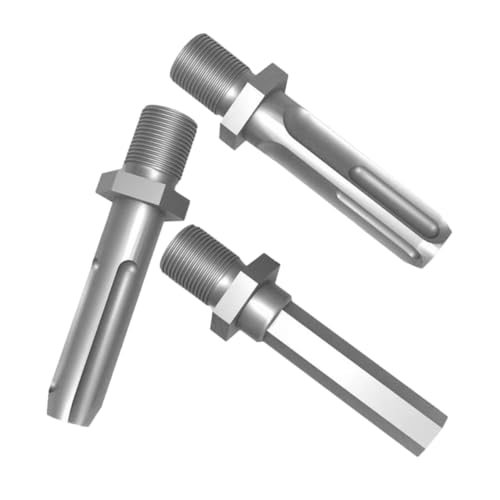 Tofficu 3 Stück Teiliges Bohrer Adapter für Schlagbohrmaschinen Sechskant und Adapter für Präzise Anwendungen und Mühelose Installation von Tofficu