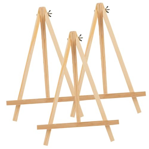 Tofficu 3 Stück Teiliges Klappbares Holz Dreibein Staffelei für Stabiler Tisch Staffelei Ständer Leichtes Display für Malerei Fotos und Kleine Kunstwerke für Schule und Zuhause Tofficu 3 Stück Teiliges Klappbares Holz Dreibein Staffelei für Stabiler Tisch Staffelei Ständer Leichtes Display für Malerei Fotos und Kleine Kunstwerke für Schule und Zuhause von Tofficu