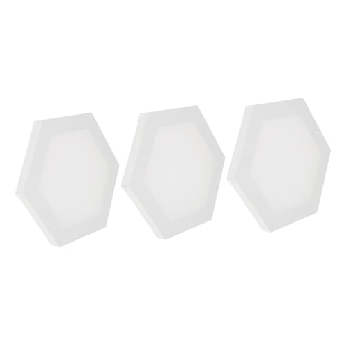 Tofficu 3 Stück Teiliges Sechseckiges Leinwand Weiße DIY Malplatte für Öl und Acrylfarben Runde Kanten Sichere Oberfläche für Künstler Kunsthandwerk und Malübungen Tofficu 3 Stück Teiliges Sechseckiges Leinwand Weiße DIY Malplatte für Öl und Acrylfarben Runde Kanten Sichere Oberfläche für Künstler Kunsthandwerk und Malübungen von Tofficu