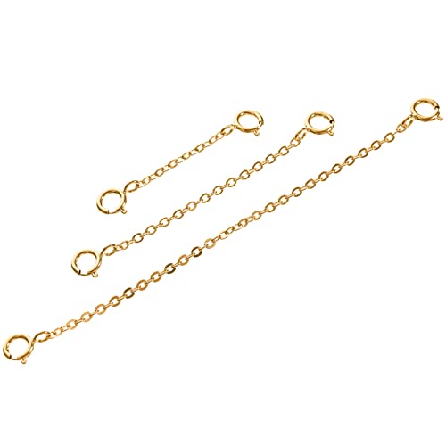 Tofficu 3 Stück Teiliges Silber Kettenverlängerungen für DIY Schmuckherstellung für Armbänder Langlebig und Leicht Anpassbar Tofficu 3 Stück Teiliges Silber Kettenverlängerungen für DIY Schmuckherstellung für Armbänder Langlebig und Leicht Anpassbar von Tofficu