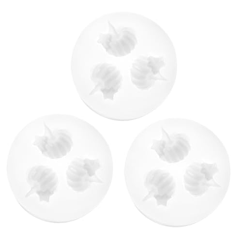 Tofficu 3 Stück Teiliges Silikon Kürbisform Halloween Dekorative Flexible Gießform für DIY Kerzen und Basteln Glatte Oberfläche Einfach zu Entformen für Anfänger Tofficu 3 Stück Teiliges Silikon Kürbisform Halloween Dekorative Flexible Gießform für DIY Kerzen und Basteln Glatte Oberfläche Einfach zu Entformen für Anfänger von Tofficu