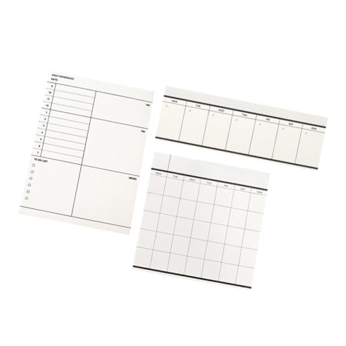 Tofficu 3 Stück Teiliges To Do List Pad Abreißbare Büro Notizblöcke für Planung und Organisation Leicht und Vielseitig für Büro Reise und Alltag Geeignet Tofficu 3 Stück Teiliges To Do List Pad Abreißbare Büro Notizblöcke für Planung und Organisation Leicht und Vielseitig für Büro Reise und Alltag Geeignet von Tofficu