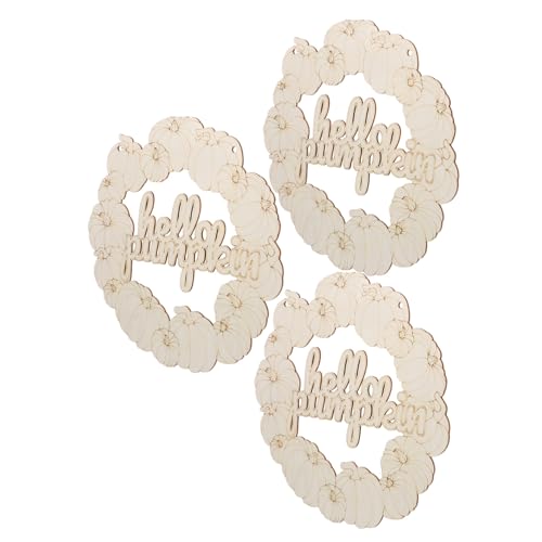 Tofficu 3 Stück Unlackierte Holzanhänger Kürbis mit Aufhängeschnur Blanko Holz-pendents für DIY Weihnachtskranz Basteln Vielseitig Bemalbare Holzscheiben für Tür Kamin Baumdekoration Tofficu 3 Stück Unlackierte Holzanhänger Kürbis mit Aufhängeschnur Blanko Holz-pendents für DIY Weihnachtskranz Basteln Vielseitig Bemalbare Holzscheiben für Tür Kamin Baumdekoration von Tofficu