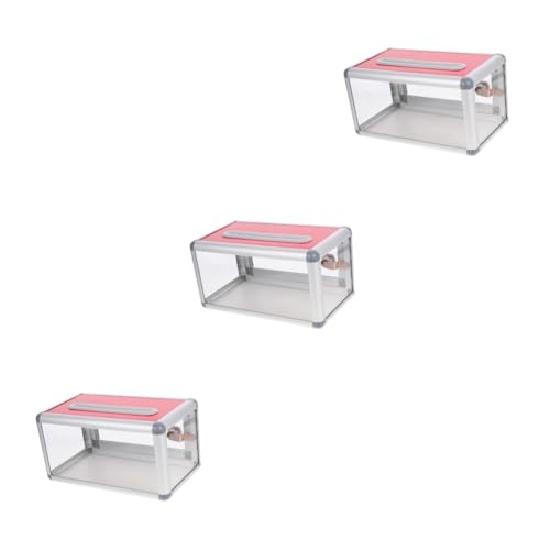 Tofficu 3 Teilige Box Praktische Kartenetuis Kassenschubladenhalter Aufbewahrungsboxen Schließfach Falschgeld Banker Organizer Zubehör Verpackung Gunst Tür Tragbarer Tofficu 3 Teilige Box Praktische Kartenetuis Kassenschubladenhalter Aufbewahrungsboxen Schließfach Falschgeld Banker Organizer Zubehör Verpackung Gunst Tür Tragbarer von Tofficu