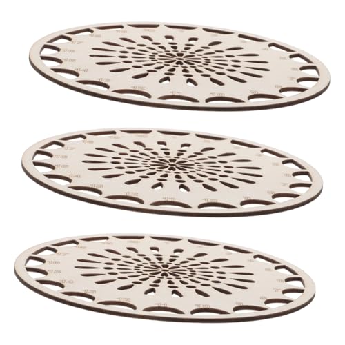 Tofficu 3 Teiliges Aufbewahrungsgerät Für Bestickte Näh Organizer Für Nähzubehör Nähgarn Organizer Aus Holz Stickgarn Organizer Kreuzstich Aufbewahrungswerkzeug Beige Aus von Tofficu