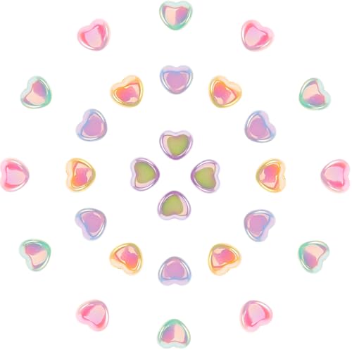 Tofficu 30 Stück Bunte Spacer Beads für Diy Schmuck Bastelzubehör für Valentinstag Armbänder und Kreative Sommerprojekte Tofficu 30 Stück Bunte Spacer Beads für Diy Schmuck Bastelzubehör für Valentinstag Armbänder und Kreative Sommerprojekte von Tofficu