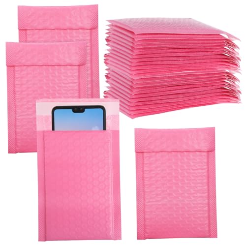 Tofficu 30 Stück Gepolsterte Versandtaschen mit Luftpolster Selbstklebend Rosa Bubble Mailer Umschläge für Kleine Unternehmen Stoßdämpfend Leicht Vielseitig Verwendbar Tofficu 30 Stück Gepolsterte Versandtaschen mit Luftpolster Selbstklebend Rosa Bubble Mailer Umschläge für Kleine Unternehmen Stoßdämpfend Leicht Vielseitig Verwendbar von Tofficu
