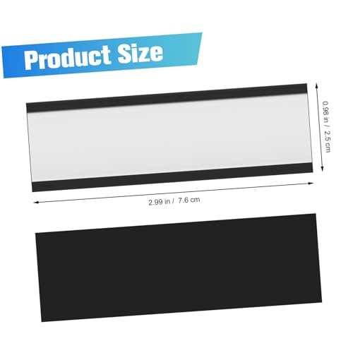 Tofficu 30 Stück Magnetischer Etikettenhalter Teilig Förmig Langlebig Wiederverwendbar für Regalbeschriftung Lagerverwaltung für Namensschilder Barcode Preisangaben Tofficu 30 Stück Magnetischer Etikettenhalter Teilig Förmig Langlebig Wiederverwendbar für Regalbeschriftung Lagerverwaltung für Namensschilder Barcode Preisangaben von Tofficu