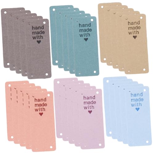 Tofficu 30 Stück Teiliges DIY Handmade Mikrofaser Label Geprägte Bunte Textil etiketten zum Annähen Geeignet für Kleidung Jeans Taschen Vielseitige Näh Bastelarbeiten Tofficu 30 Stück Teiliges DIY Handmade Mikrofaser Label Geprägte Bunte Textil etiketten zum Annähen Geeignet für Kleidung Jeans Taschen Vielseitige Näh Bastelarbeiten von Tofficu